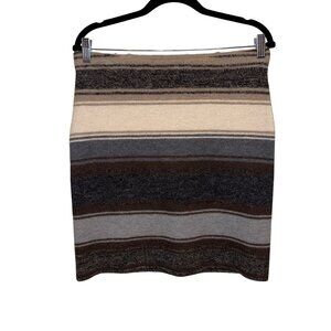 Toad&Co Multicolor Striped Pencil Skirt